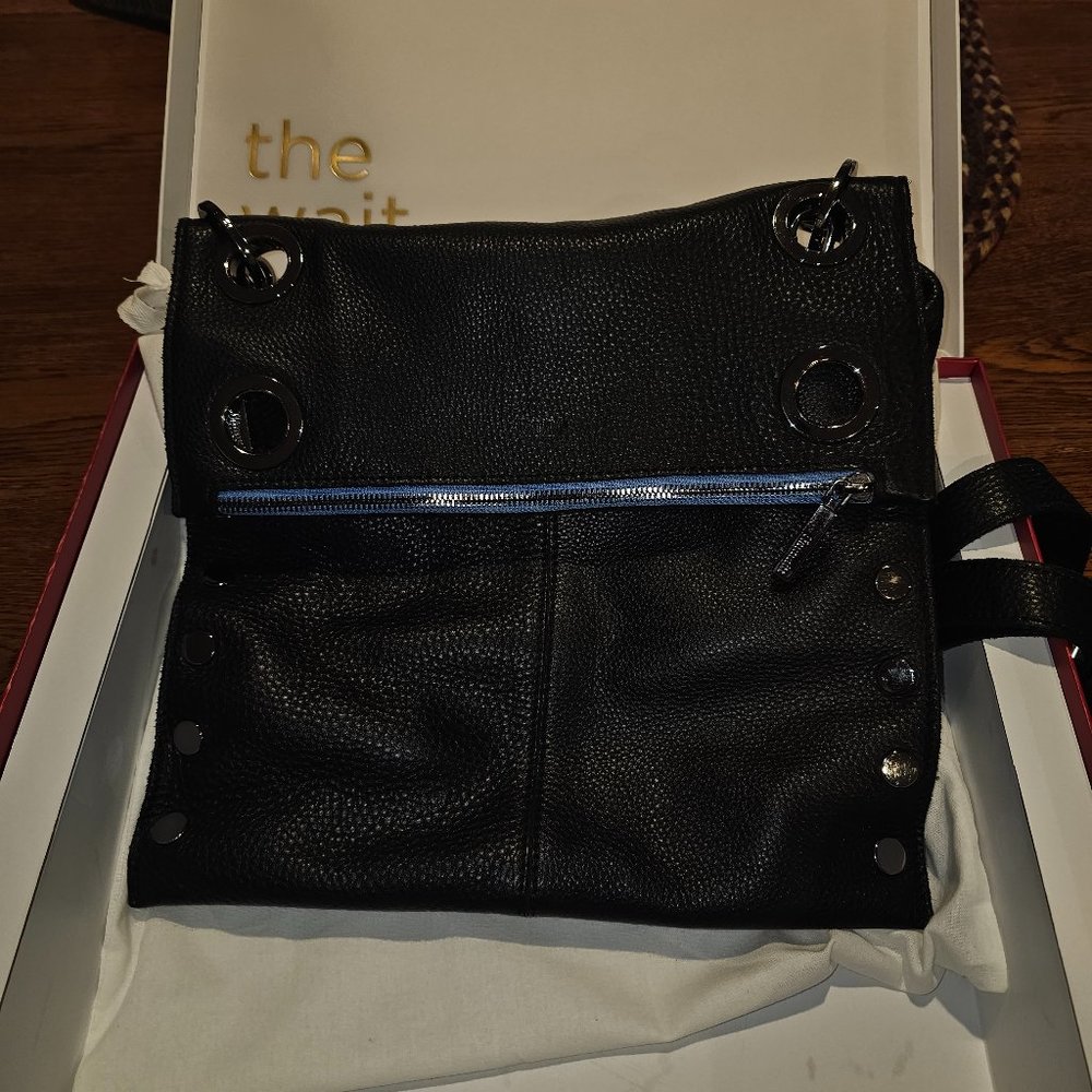 Hammitt Lrg Montana | Reversible/Black/Gunmetal